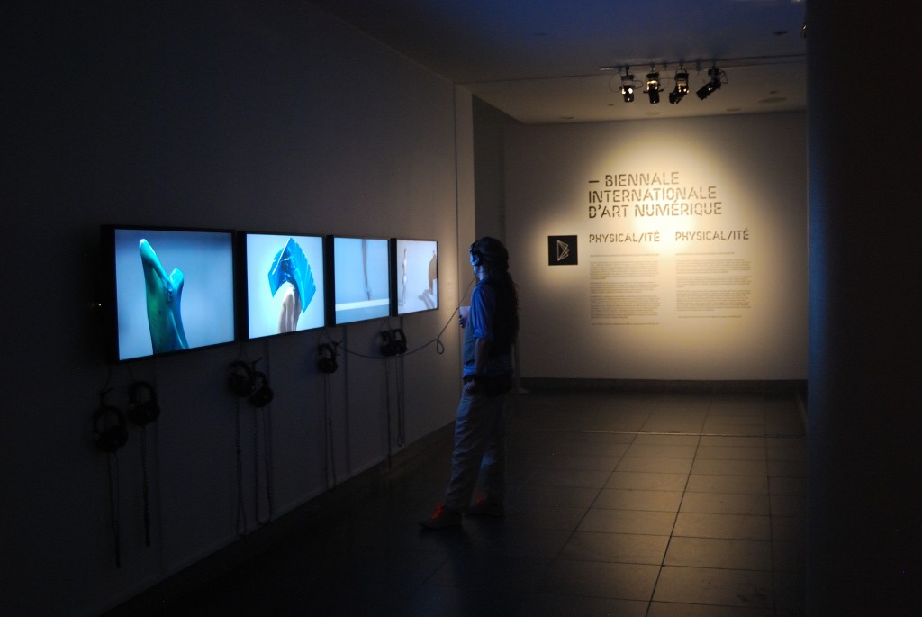 Video Installation inside the Musée d'art Contemporain de Montréal