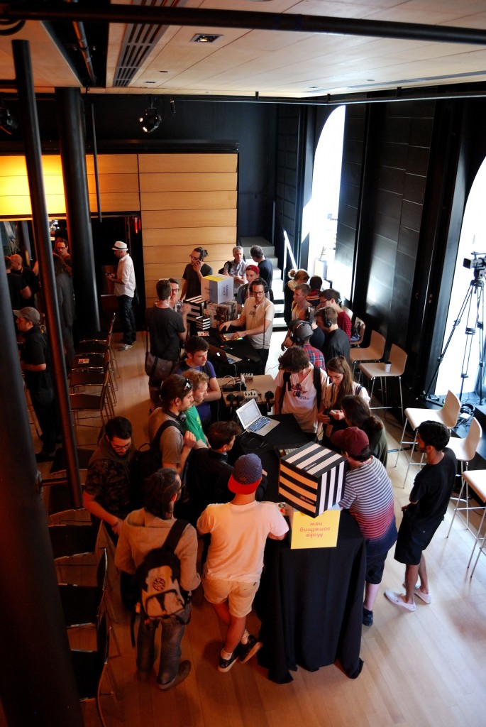 Ableton Live & Push drop-in session following a talk with Richie Hawtin