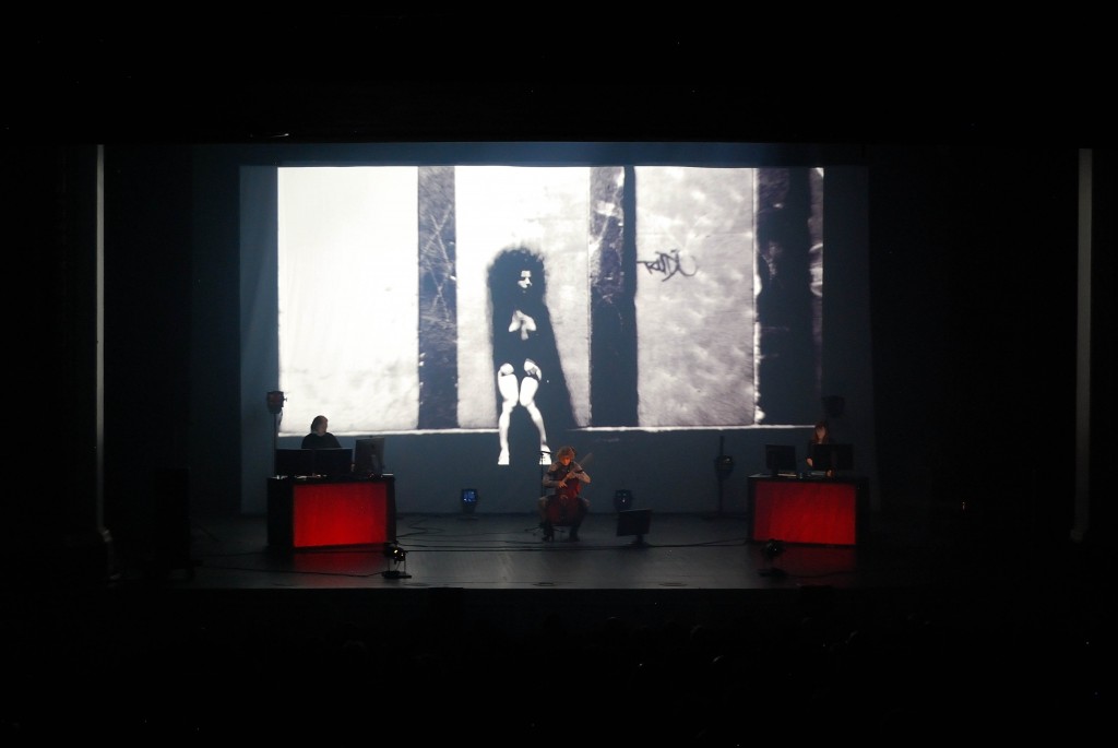 A/Visions 2: Todor Todoroff and Laura Colmenares Guerra - the most effective and powerful 'live set' I have ever seen. The combination of the visuals and the music was exquisite