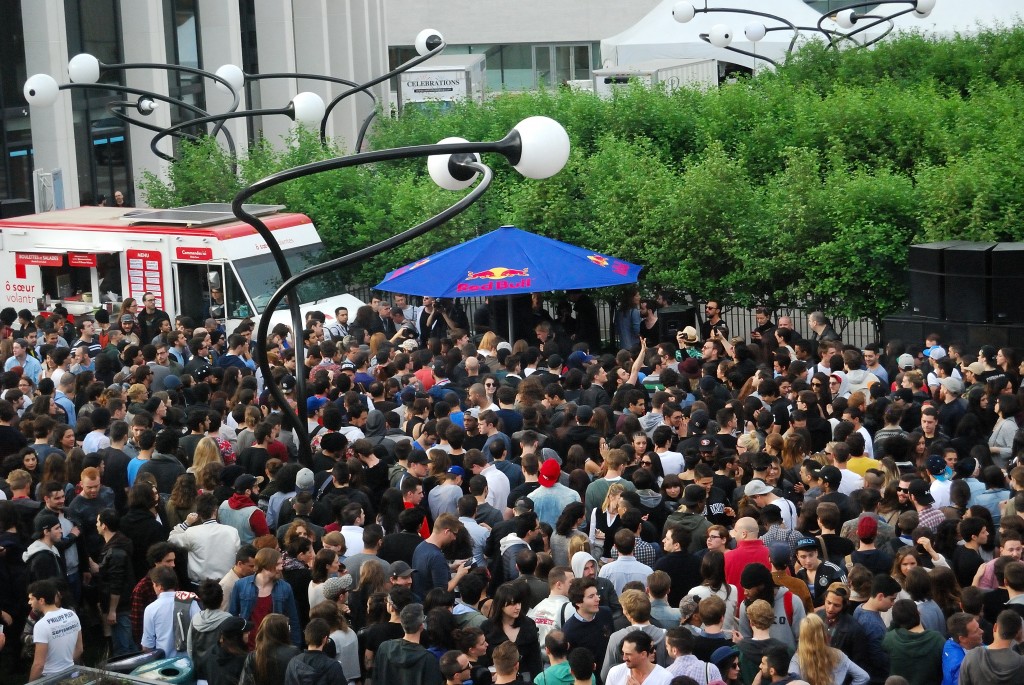 Red Bull Music Academy dotUP with Richie Hawtin at the Esplanade of Place des Arts